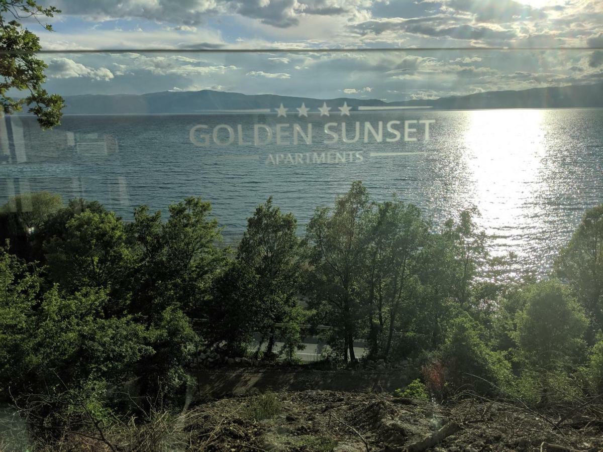 Golden Sunset Apartments Охрид Экстерьер фото